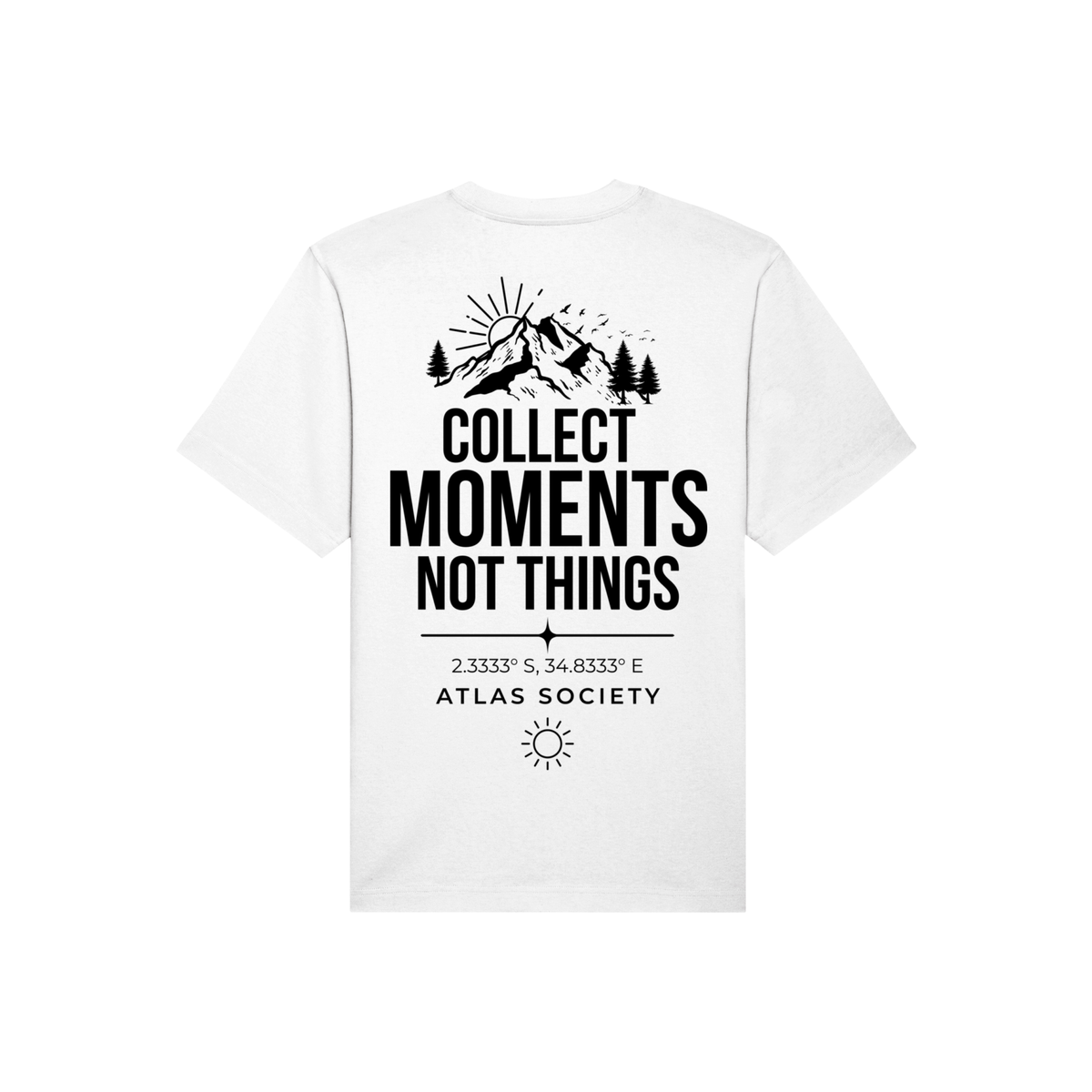 Collect Moments, Not Things - Organic T-Shirt
