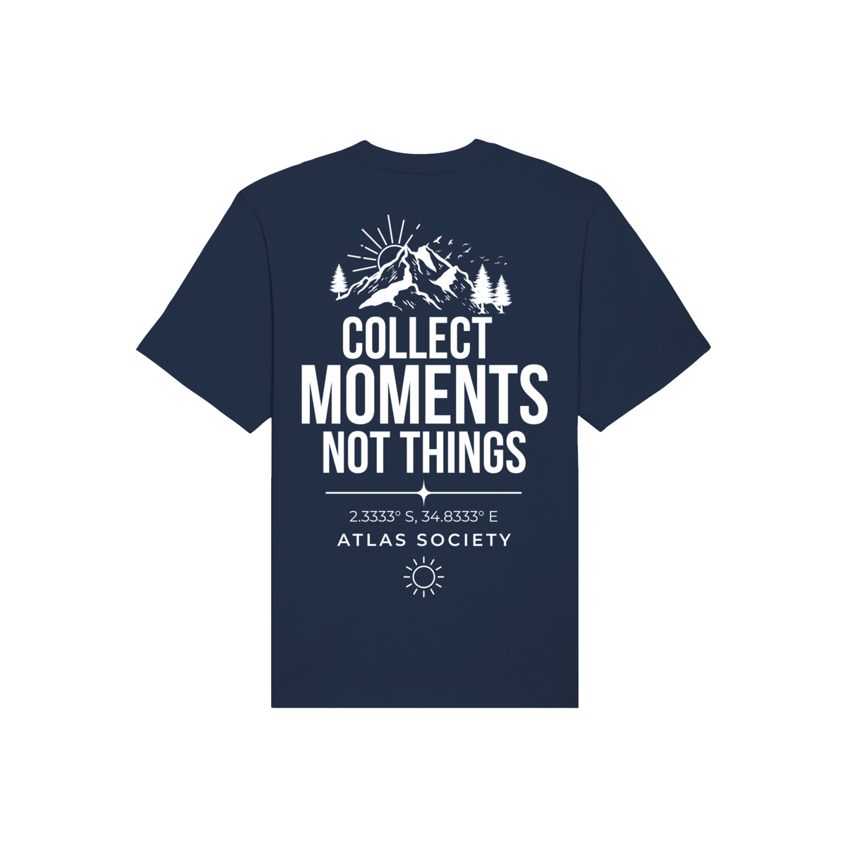 Collect Moments, Not Things - Organic T-Shirt