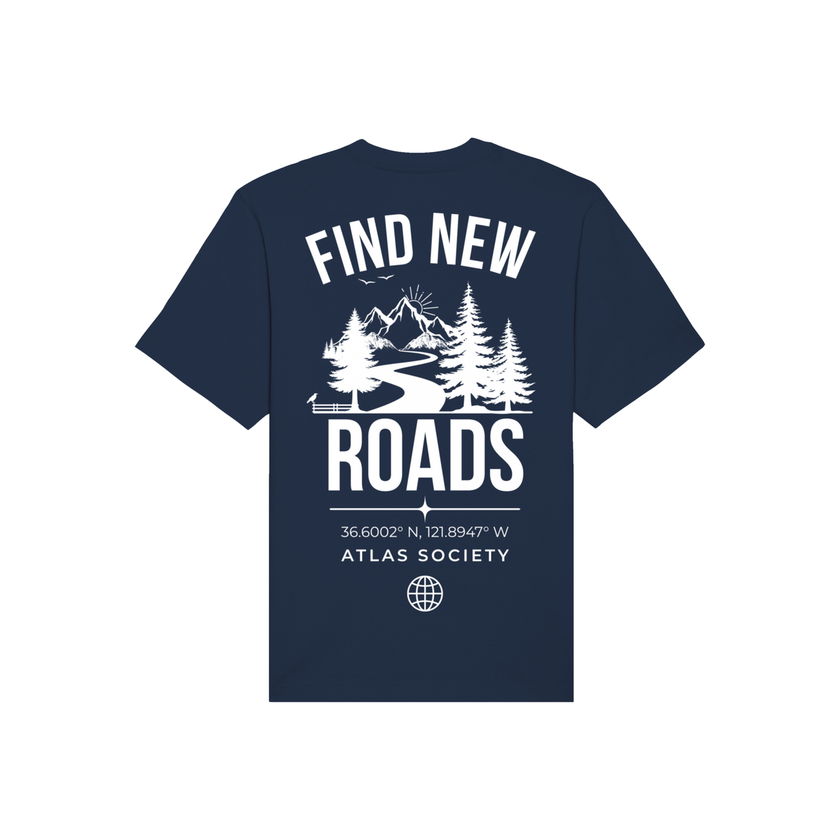 Find New Roads - Organic T-Shirt