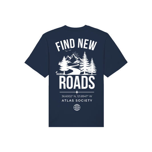 Find New Roads - Organic T-Shirt