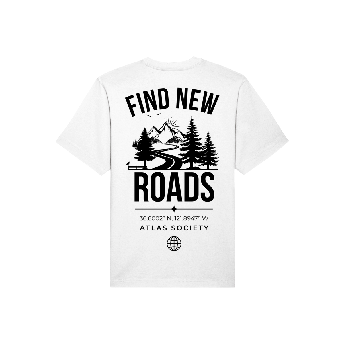 Find New Roads - Organic T-Shirt