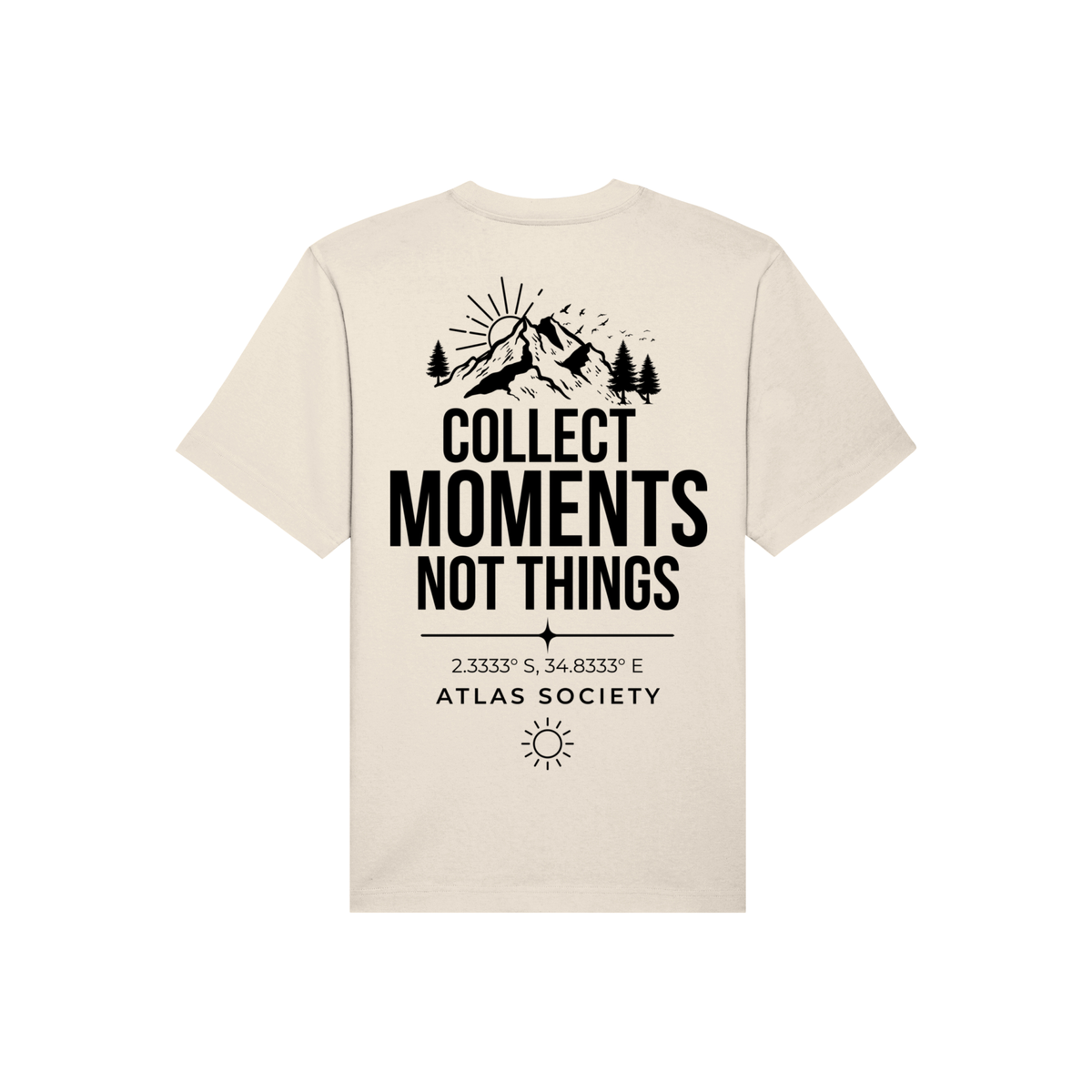Collect Moments, Not Things - Organic T-Shirt
