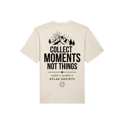Collect Moments, Not Things - Organic T-Shirt