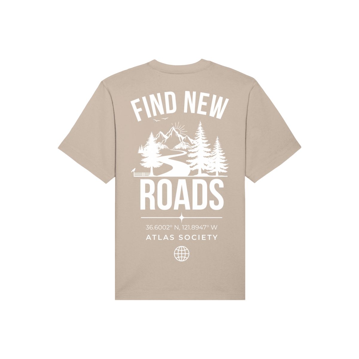 Find New Roads - Organic T-Shirt
