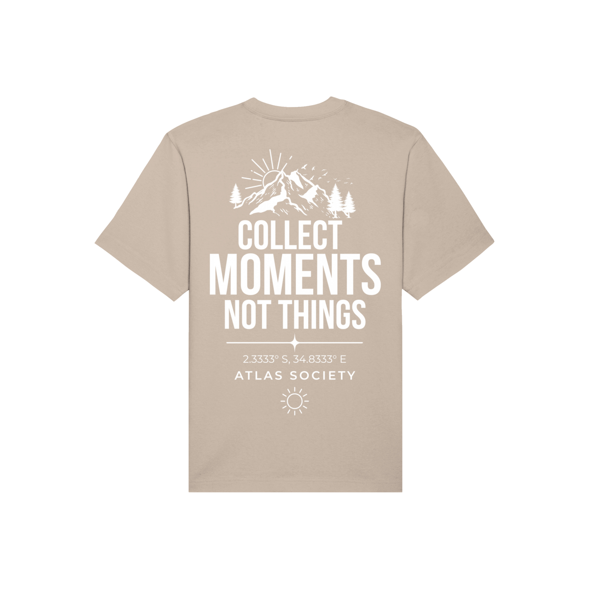 Collect Moments, Not Things - Organic T-Shirt