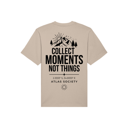 Collect Moments, Not Things - Organic T-Shirt