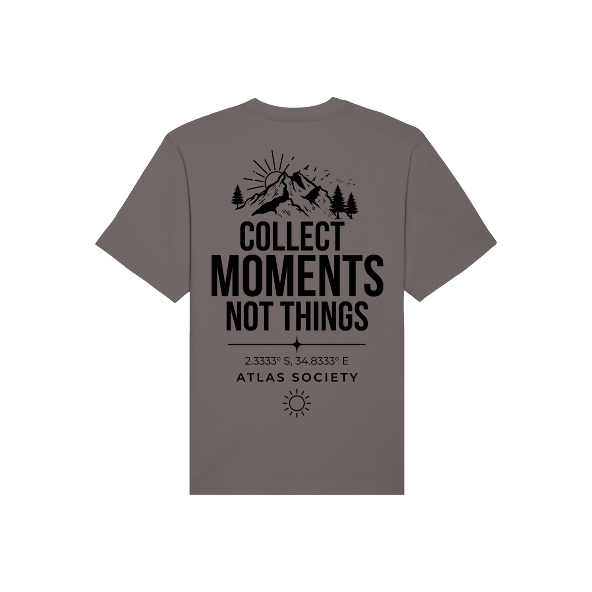 Collect Moments, Not Things - Organic T-Shirt