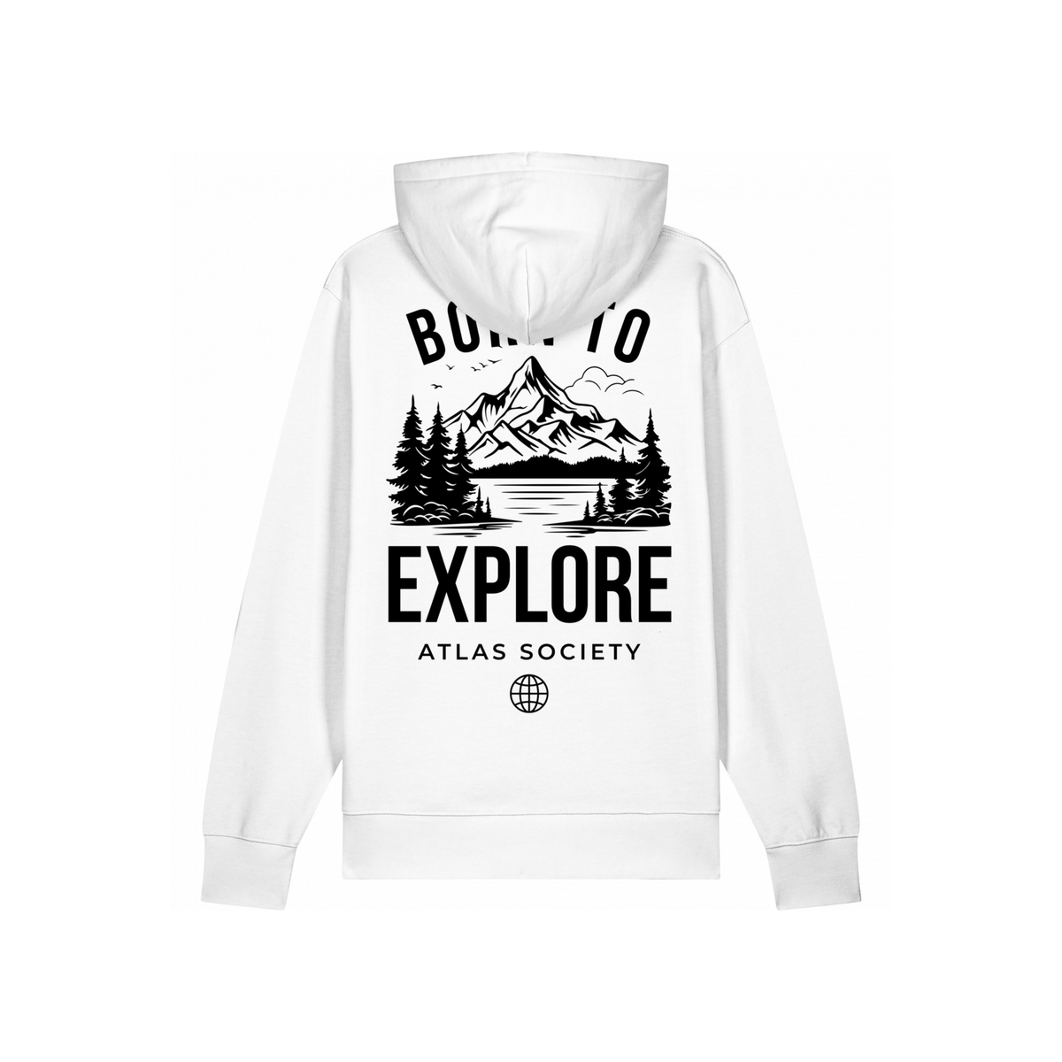 Born To Explore - Organic Hoodie