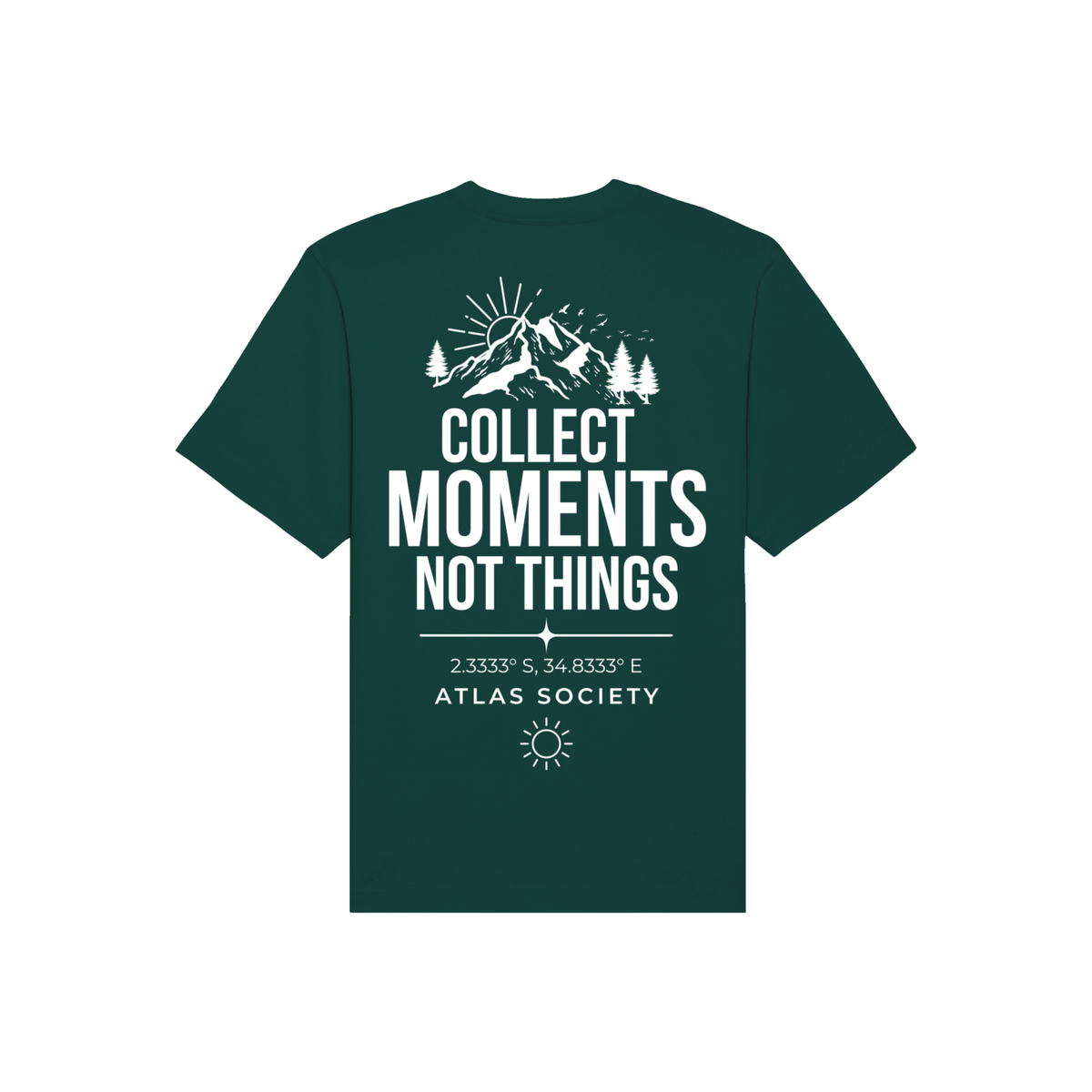 Collect Moments, Not Things - Organic T-Shirt