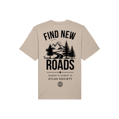 Find New Roads - Organic T-Shirt
