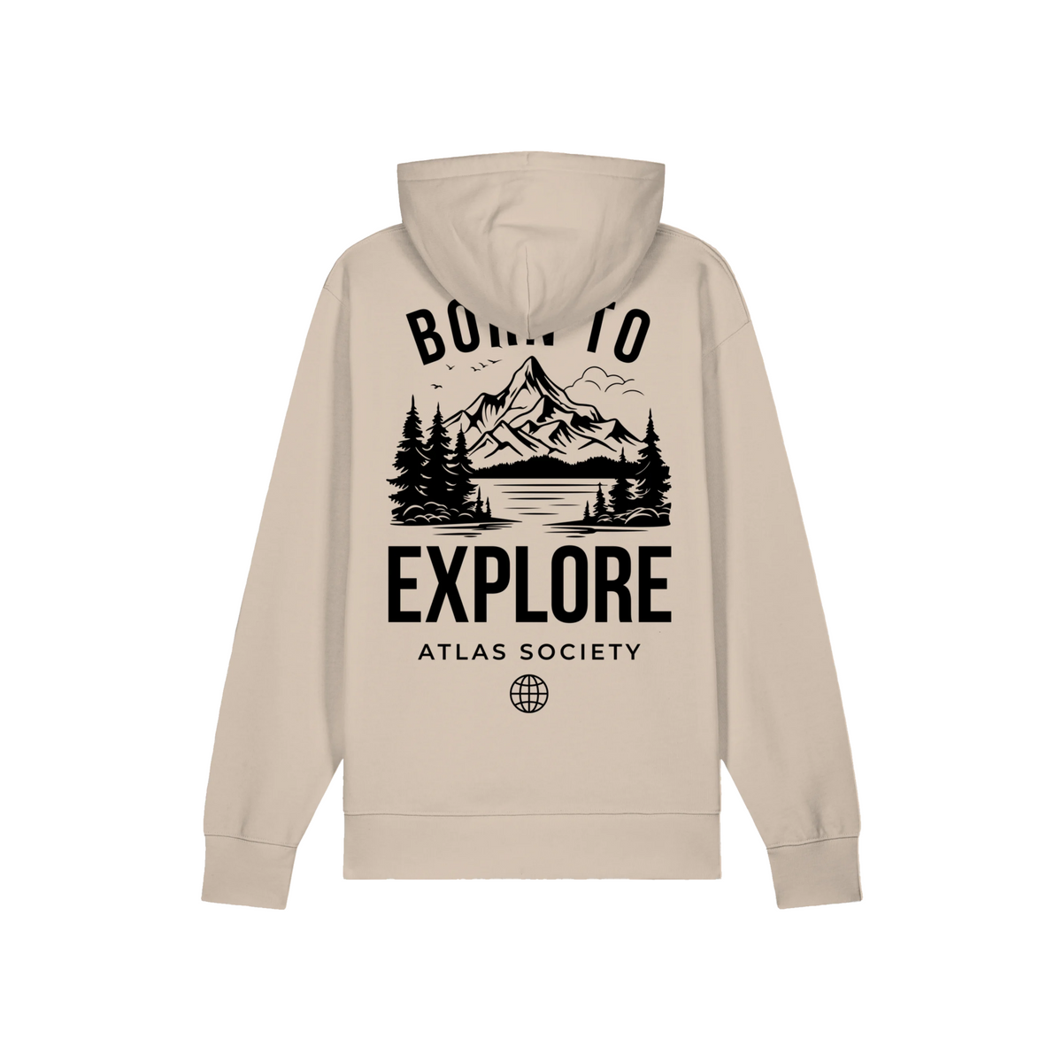 Born To Explore - Organic Hoodie