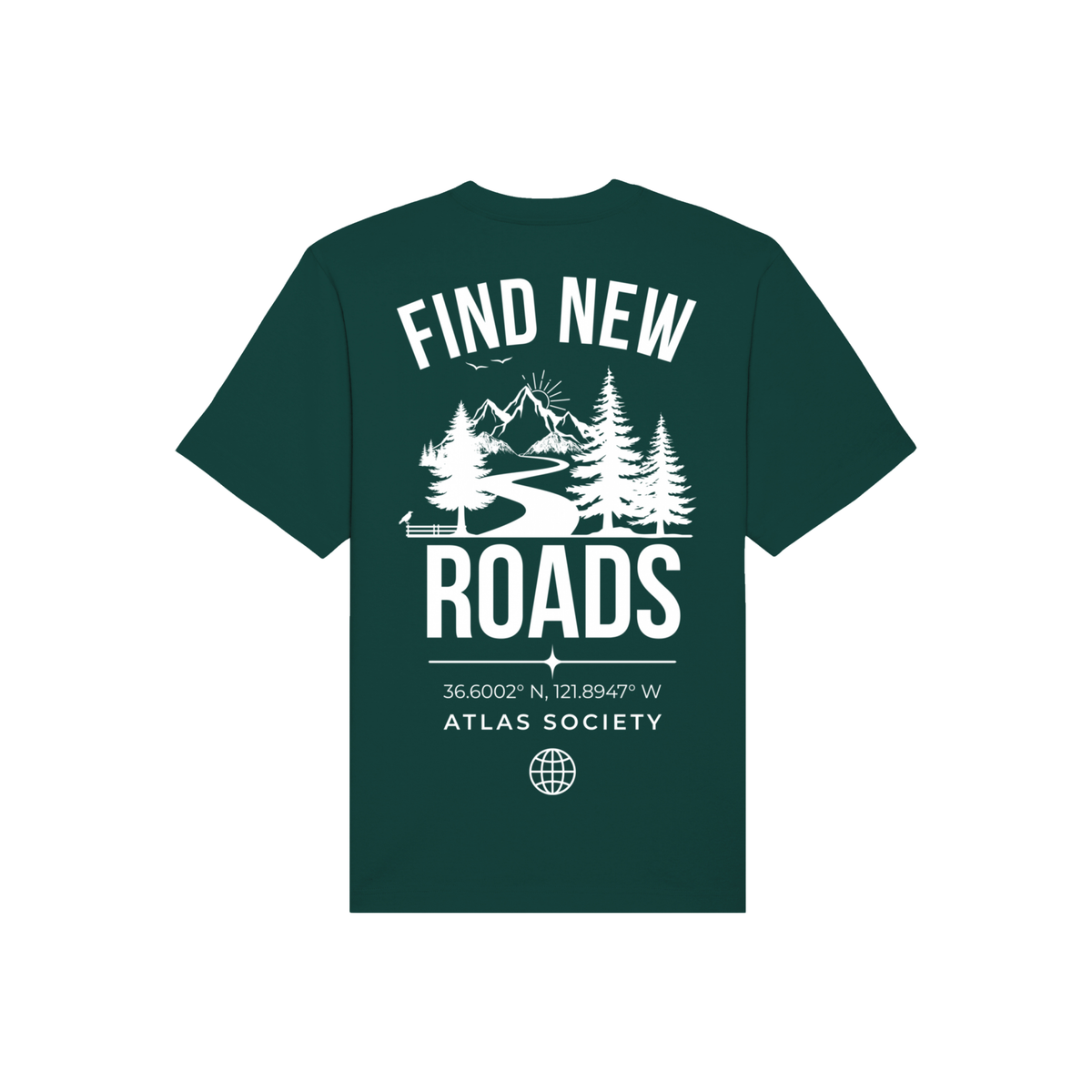 Find New Roads - Organic T-Shirt